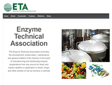 Tablet Screenshot of enzymeassociation.org